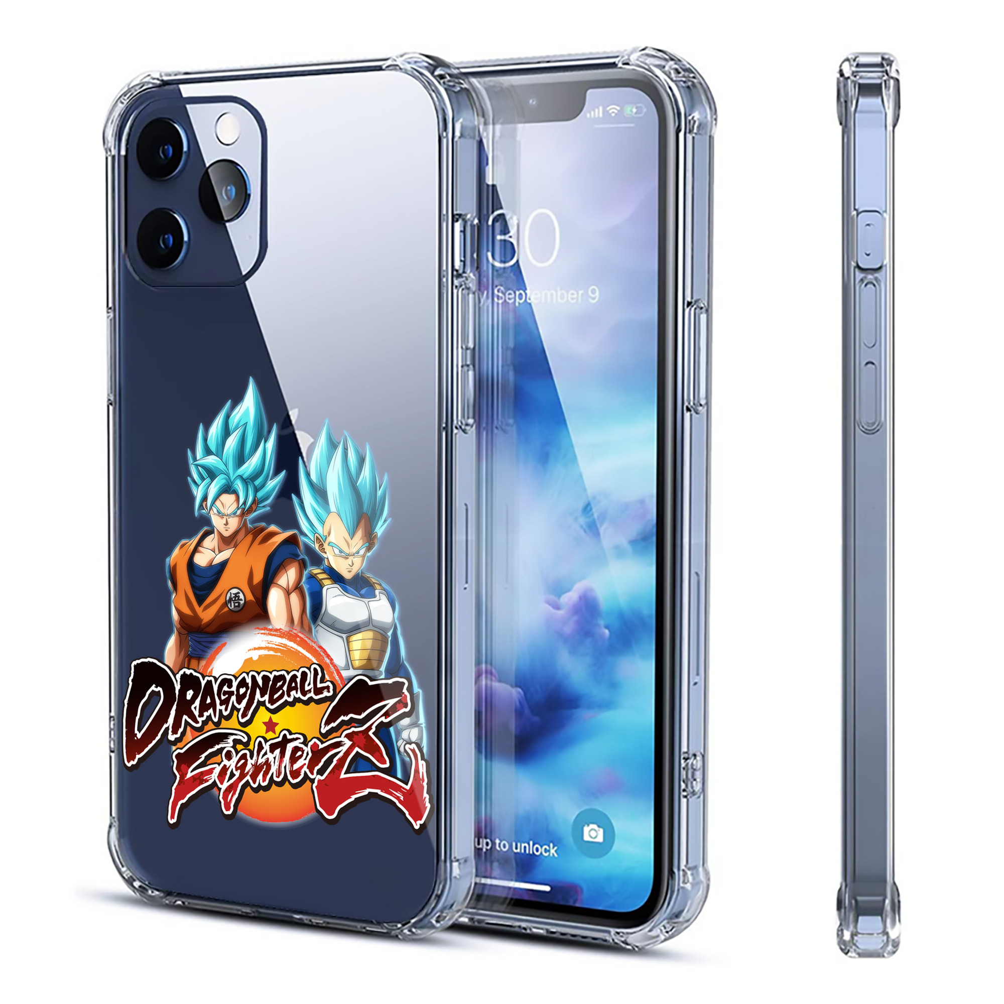 （画像用） ドラゴンボール DRAGON BALL 【iPhone 12シリーズ対応】透明スマホケース（クリアソフトケース）